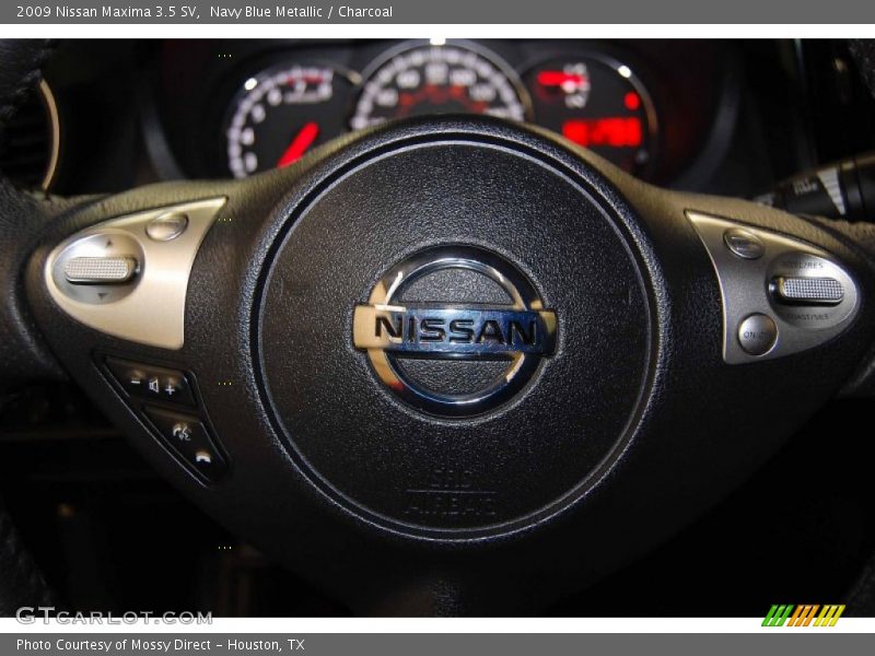 Navy Blue Metallic / Charcoal 2009 Nissan Maxima 3.5 SV