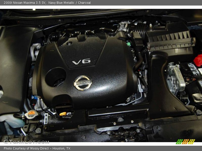 Navy Blue Metallic / Charcoal 2009 Nissan Maxima 3.5 SV