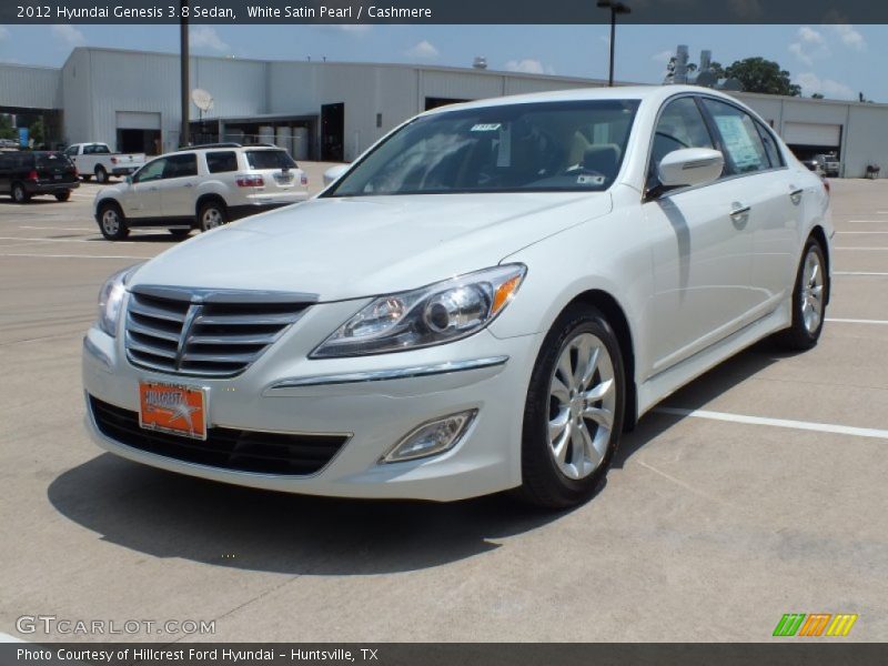 White Satin Pearl / Cashmere 2012 Hyundai Genesis 3.8 Sedan