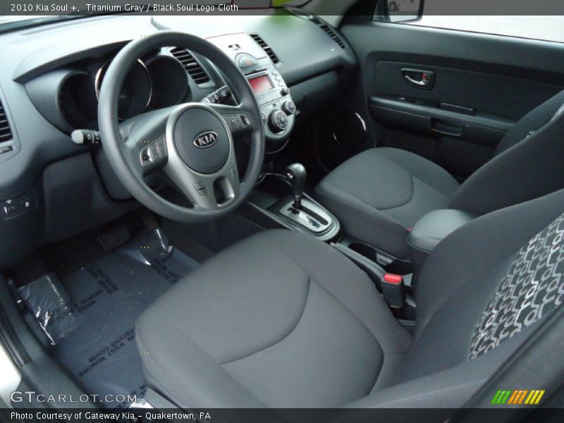Black Soul Logo Cloth Interior - 2010 Soul + 