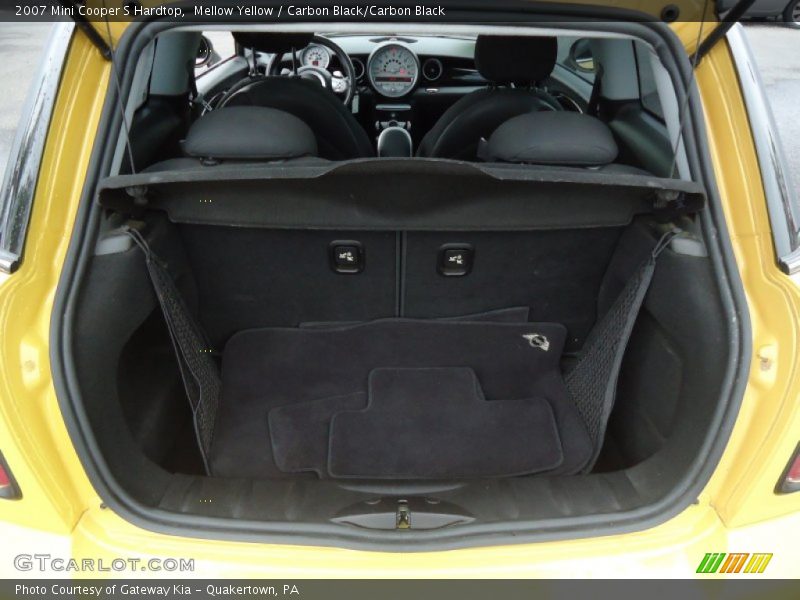 Mellow Yellow / Carbon Black/Carbon Black 2007 Mini Cooper S Hardtop