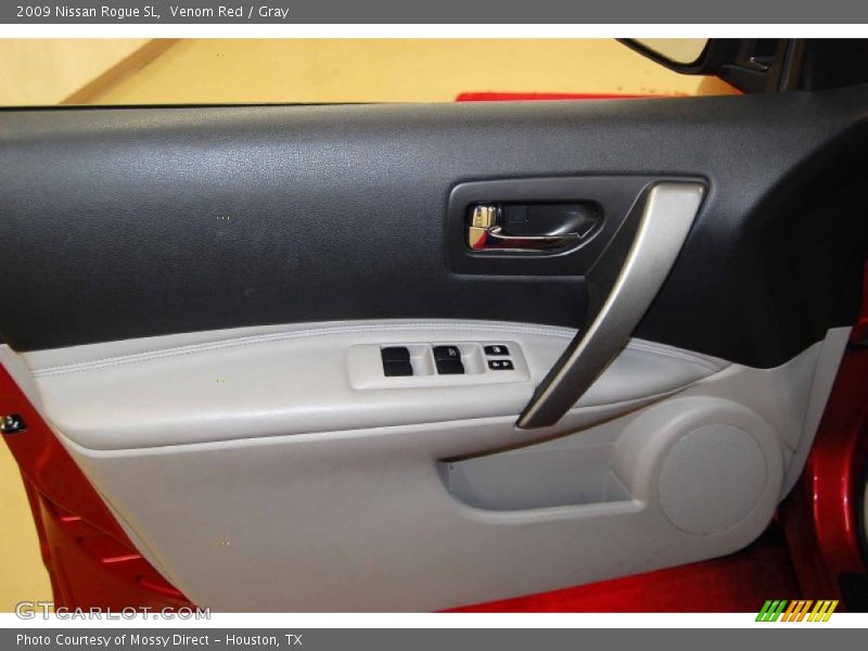 Venom Red / Gray 2009 Nissan Rogue SL