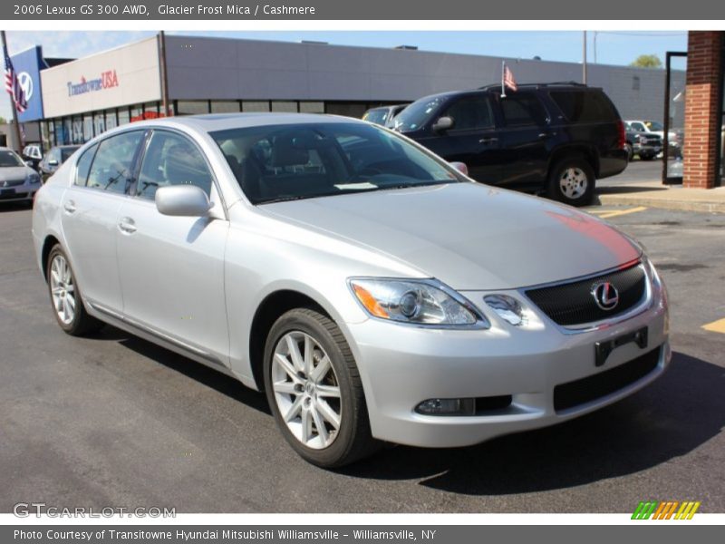Glacier Frost Mica / Cashmere 2006 Lexus GS 300 AWD
