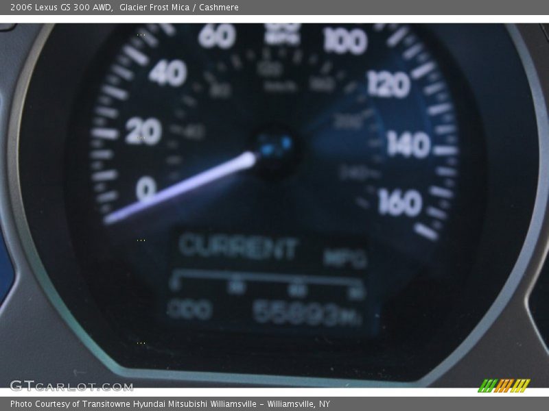 Glacier Frost Mica / Cashmere 2006 Lexus GS 300 AWD