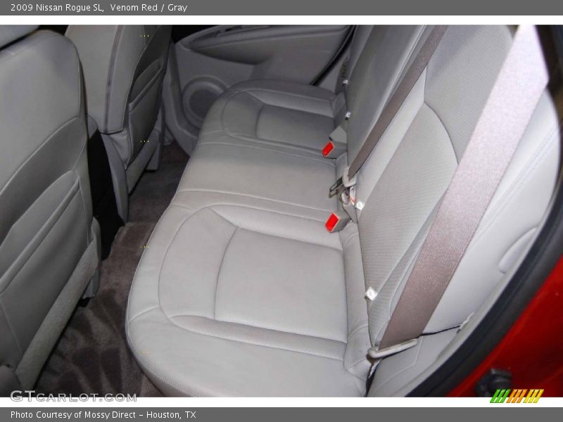 Venom Red / Gray 2009 Nissan Rogue SL