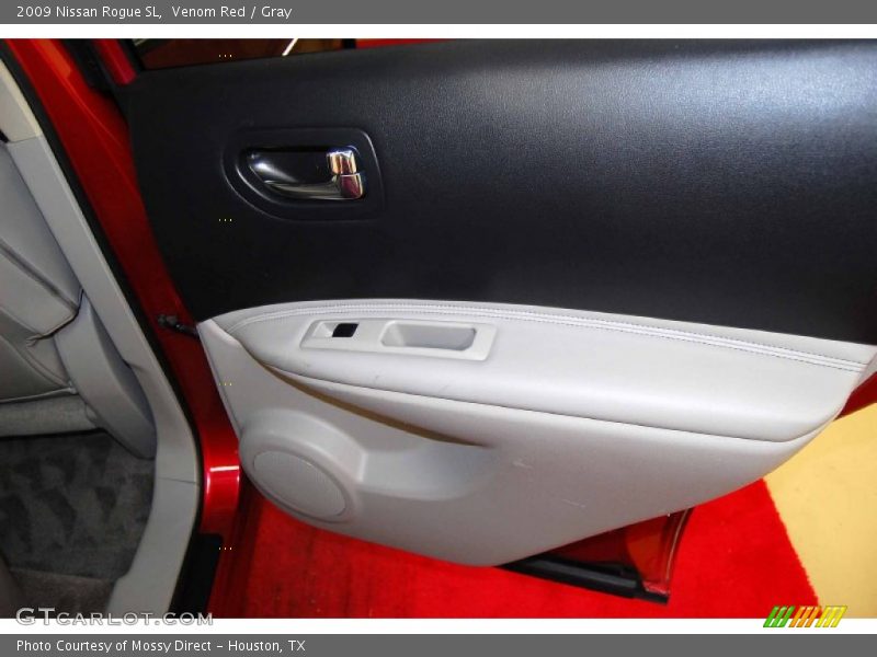 Venom Red / Gray 2009 Nissan Rogue SL