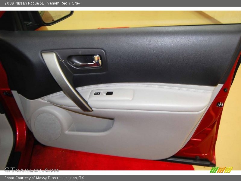 Venom Red / Gray 2009 Nissan Rogue SL