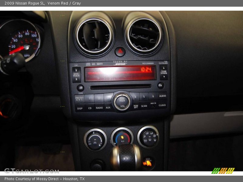 Venom Red / Gray 2009 Nissan Rogue SL
