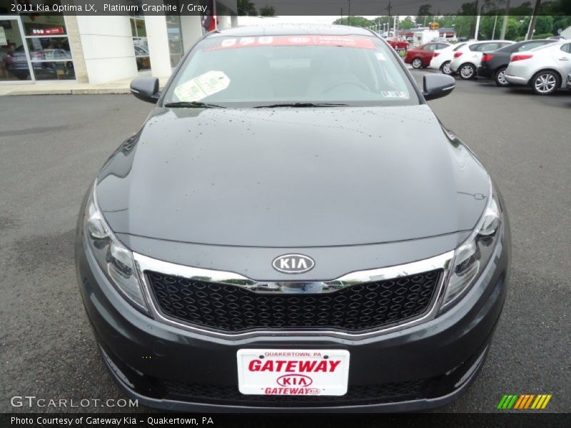 Platinum Graphite / Gray 2011 Kia Optima LX