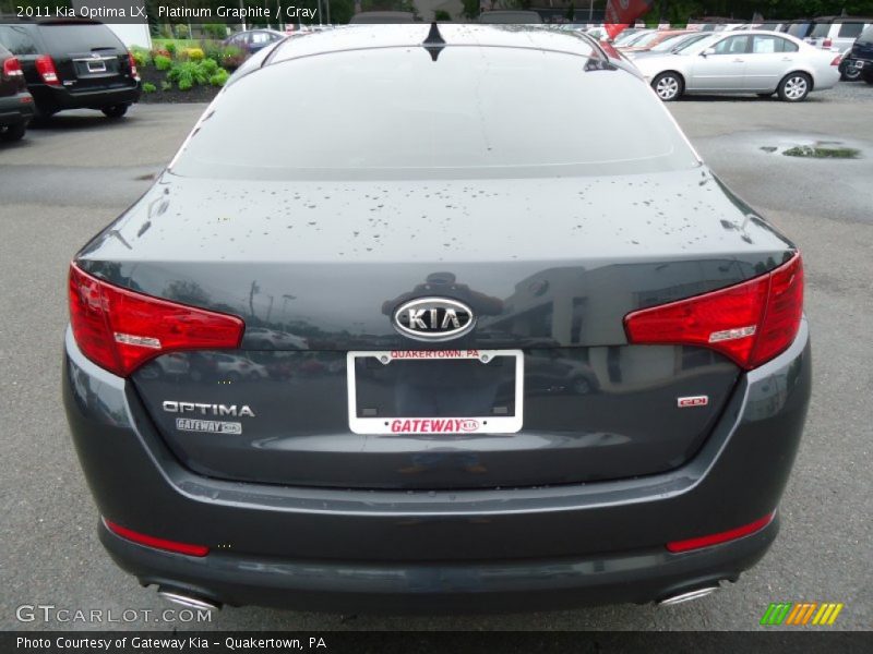 Platinum Graphite / Gray 2011 Kia Optima LX