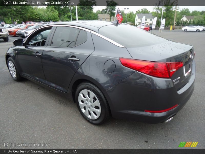 Platinum Graphite / Gray 2011 Kia Optima LX