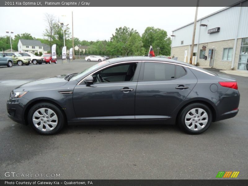 Platinum Graphite / Gray 2011 Kia Optima LX