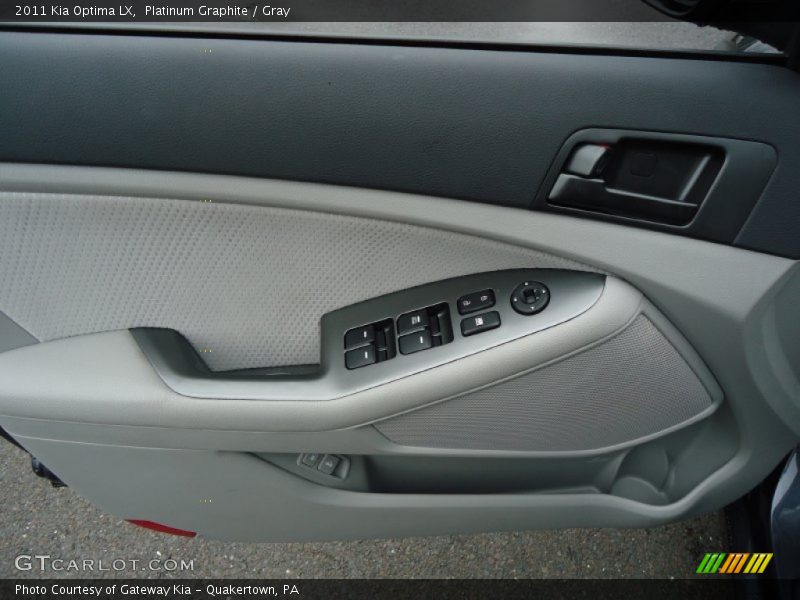 Platinum Graphite / Gray 2011 Kia Optima LX