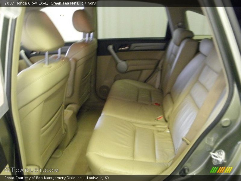 Green Tea Metallic / Ivory 2007 Honda CR-V EX-L
