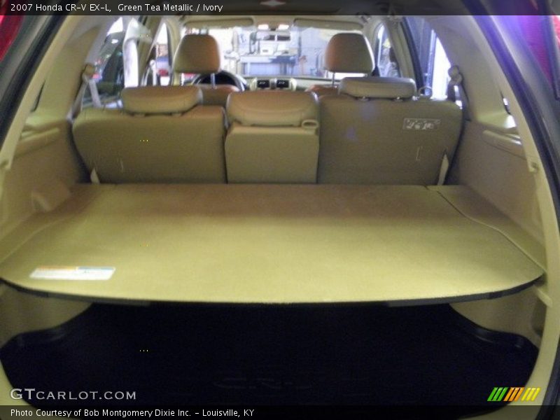 Green Tea Metallic / Ivory 2007 Honda CR-V EX-L