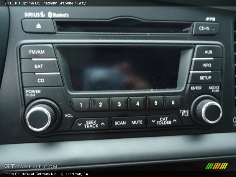 Platinum Graphite / Gray 2011 Kia Optima LX