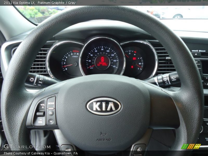 Platinum Graphite / Gray 2011 Kia Optima LX