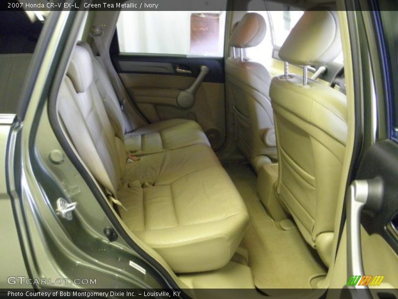 Green Tea Metallic / Ivory 2007 Honda CR-V EX-L