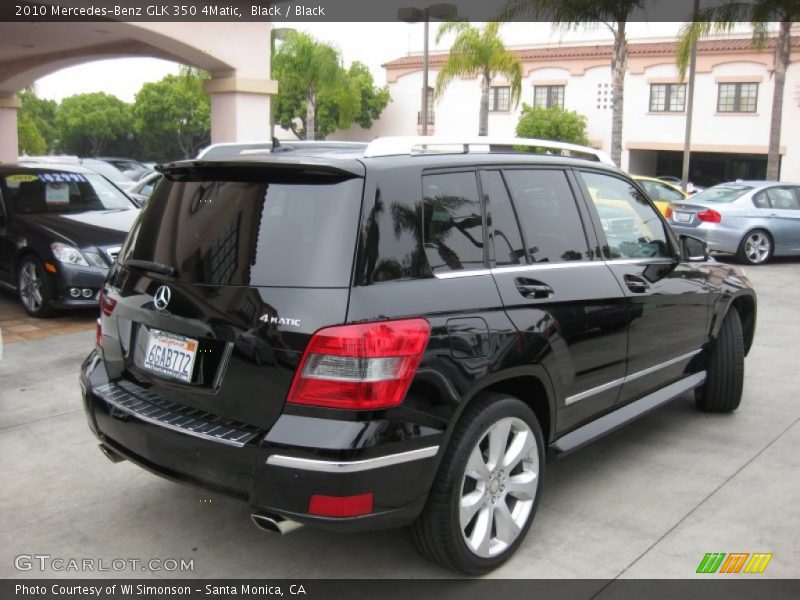 Black / Black 2010 Mercedes-Benz GLK 350 4Matic