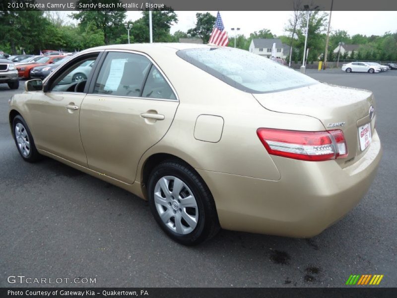 Sandy Beach Metallic / Bisque 2010 Toyota Camry LE