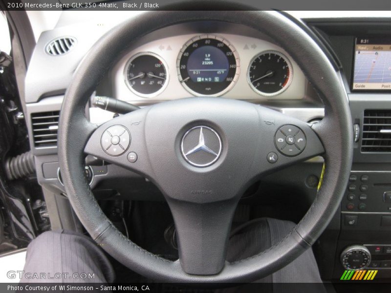 Black / Black 2010 Mercedes-Benz GLK 350 4Matic