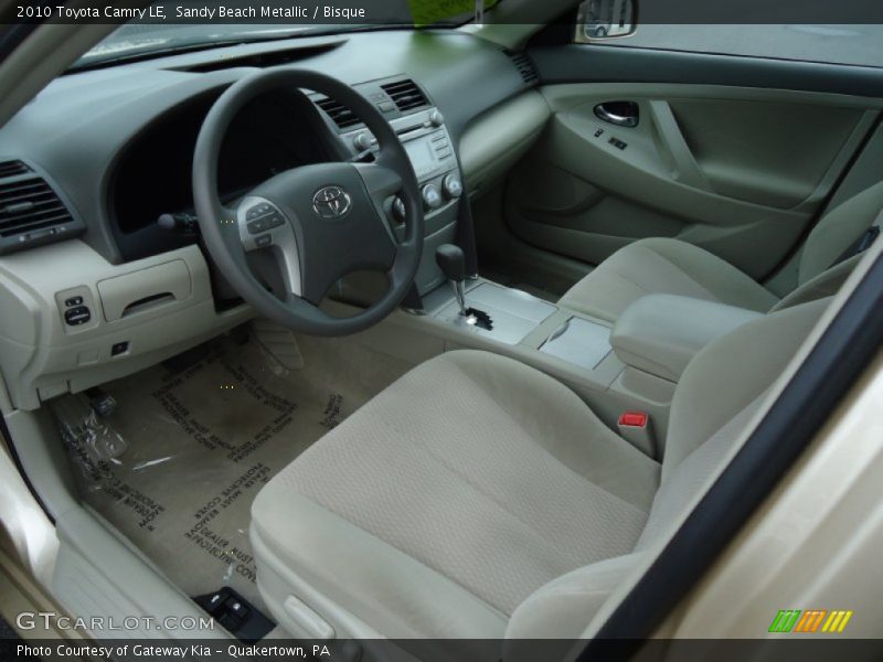 Sandy Beach Metallic / Bisque 2010 Toyota Camry LE