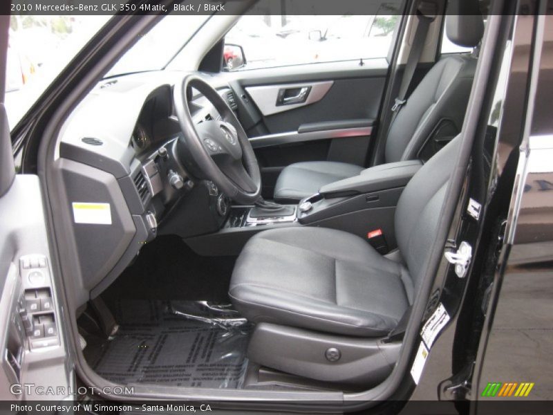 Black / Black 2010 Mercedes-Benz GLK 350 4Matic