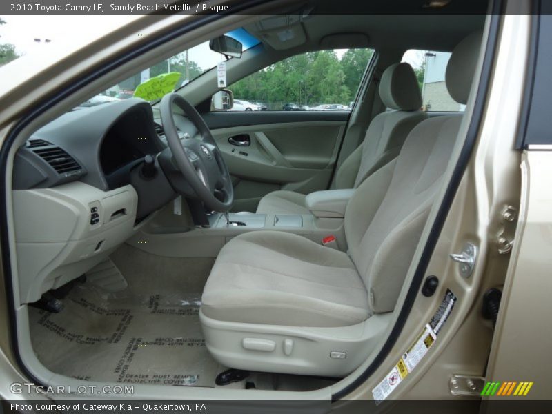Sandy Beach Metallic / Bisque 2010 Toyota Camry LE