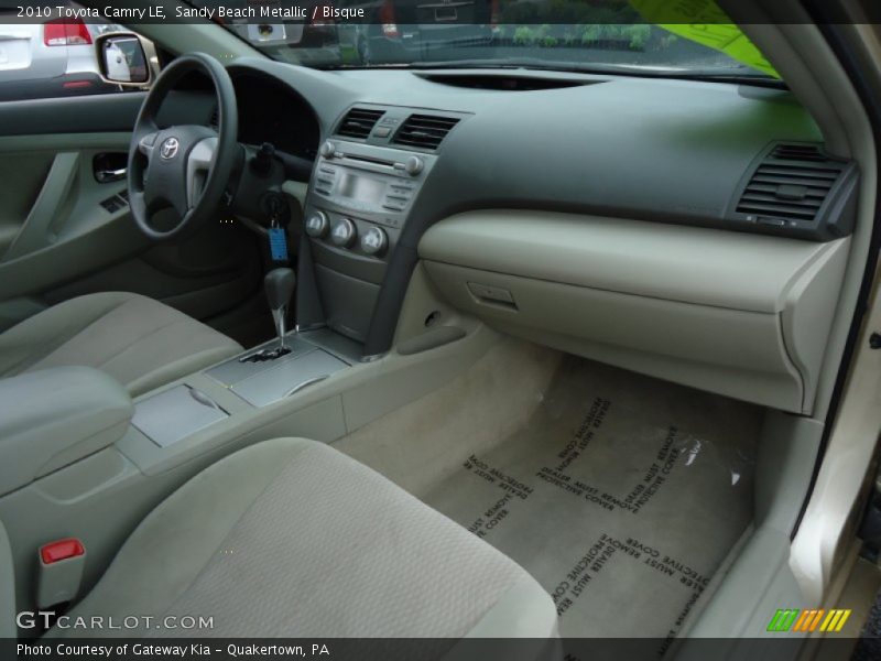 Sandy Beach Metallic / Bisque 2010 Toyota Camry LE
