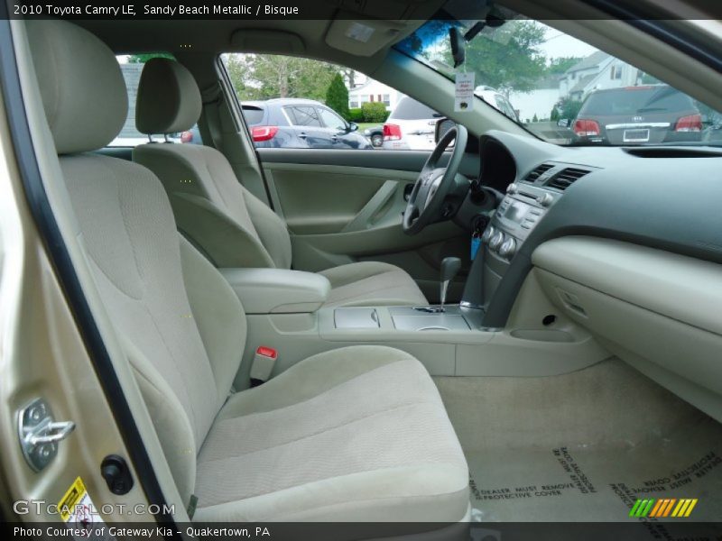 Sandy Beach Metallic / Bisque 2010 Toyota Camry LE