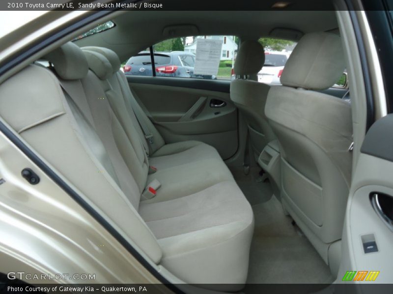 Sandy Beach Metallic / Bisque 2010 Toyota Camry LE