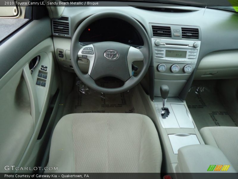 Sandy Beach Metallic / Bisque 2010 Toyota Camry LE