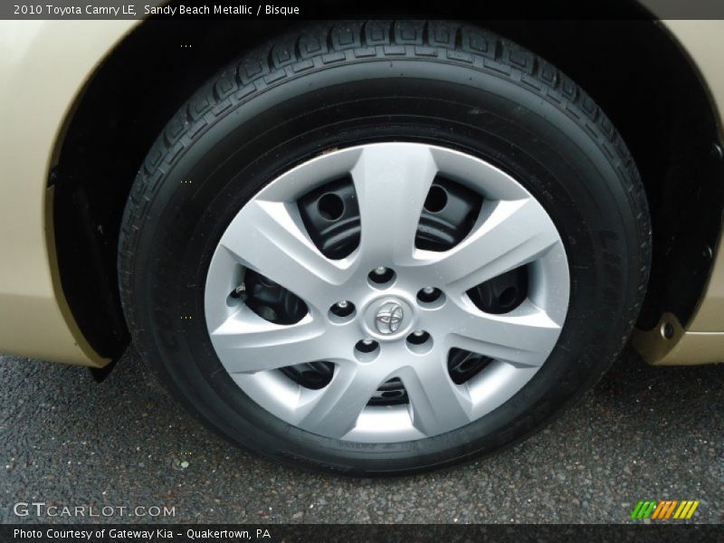 Sandy Beach Metallic / Bisque 2010 Toyota Camry LE