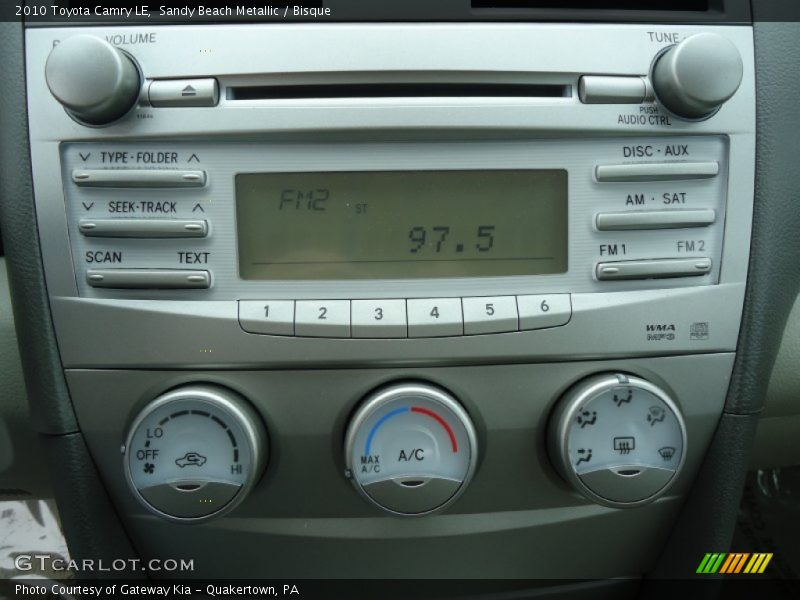 Sandy Beach Metallic / Bisque 2010 Toyota Camry LE