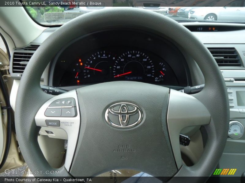 Sandy Beach Metallic / Bisque 2010 Toyota Camry LE