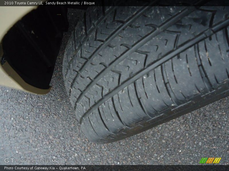 Sandy Beach Metallic / Bisque 2010 Toyota Camry LE