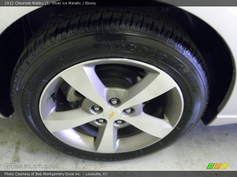 Silver Ice Metallic / Ebony 2012 Chevrolet Malibu LT
