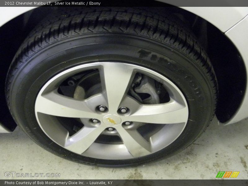 Silver Ice Metallic / Ebony 2012 Chevrolet Malibu LT
