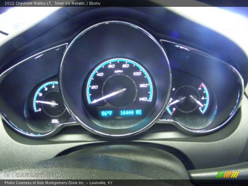 Silver Ice Metallic / Ebony 2012 Chevrolet Malibu LT