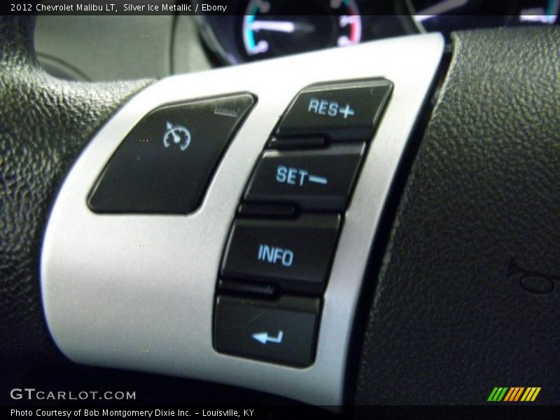 Silver Ice Metallic / Ebony 2012 Chevrolet Malibu LT