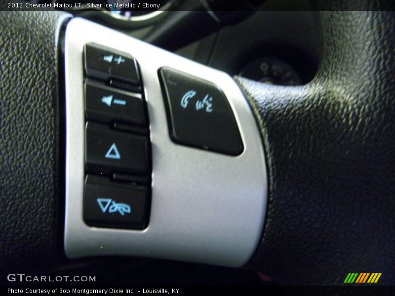 Silver Ice Metallic / Ebony 2012 Chevrolet Malibu LT