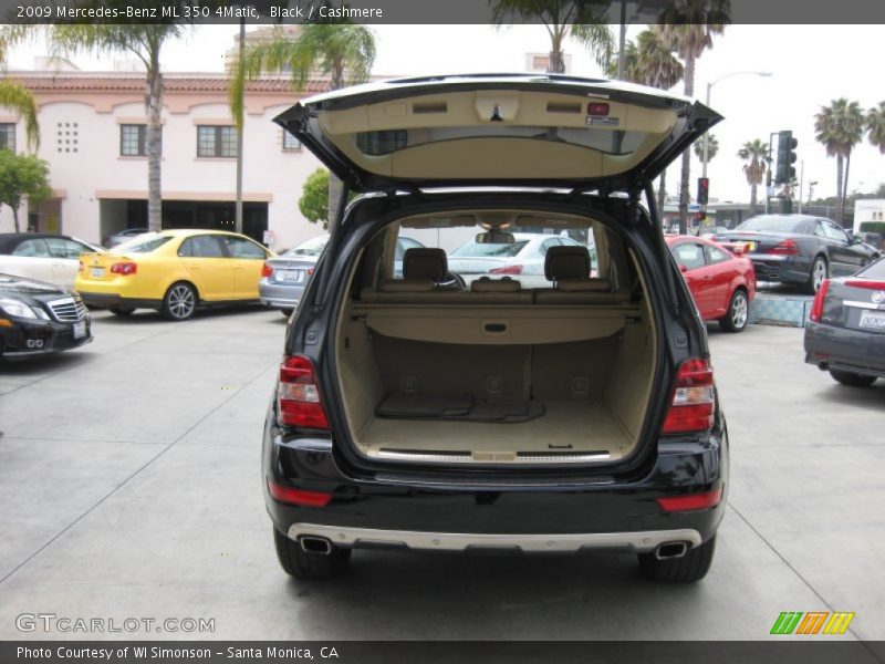 Black / Cashmere 2009 Mercedes-Benz ML 350 4Matic