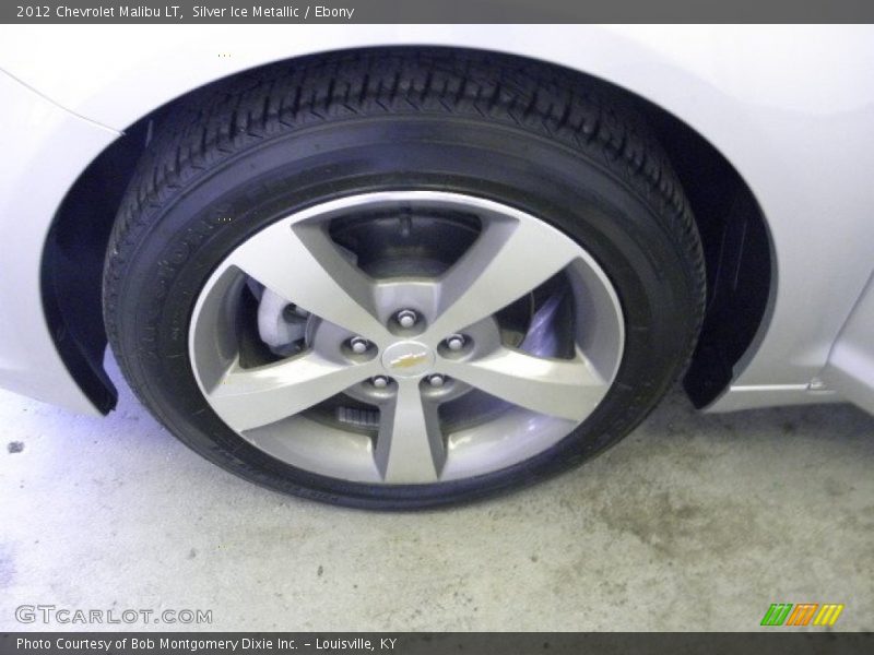 Silver Ice Metallic / Ebony 2012 Chevrolet Malibu LT