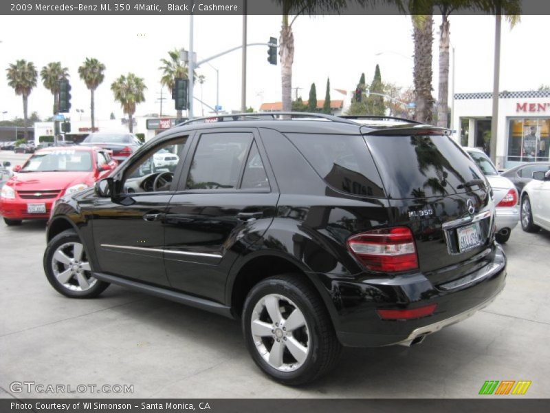 Black / Cashmere 2009 Mercedes-Benz ML 350 4Matic