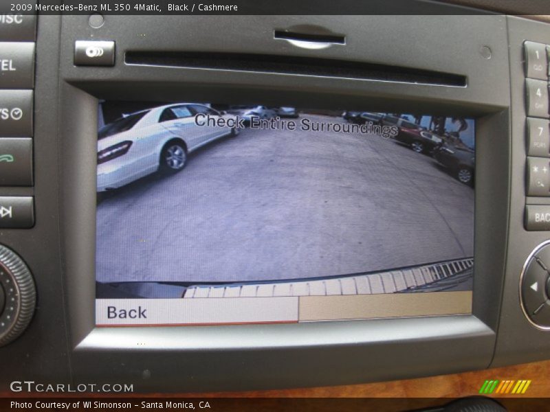 Black / Cashmere 2009 Mercedes-Benz ML 350 4Matic