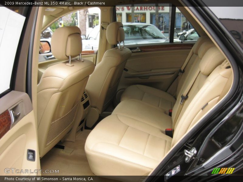 Black / Cashmere 2009 Mercedes-Benz ML 350 4Matic