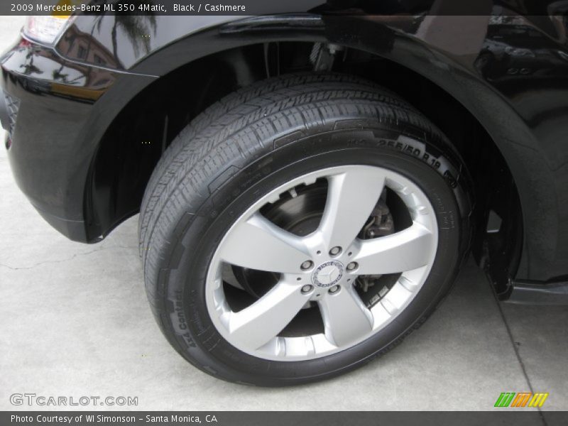 Black / Cashmere 2009 Mercedes-Benz ML 350 4Matic