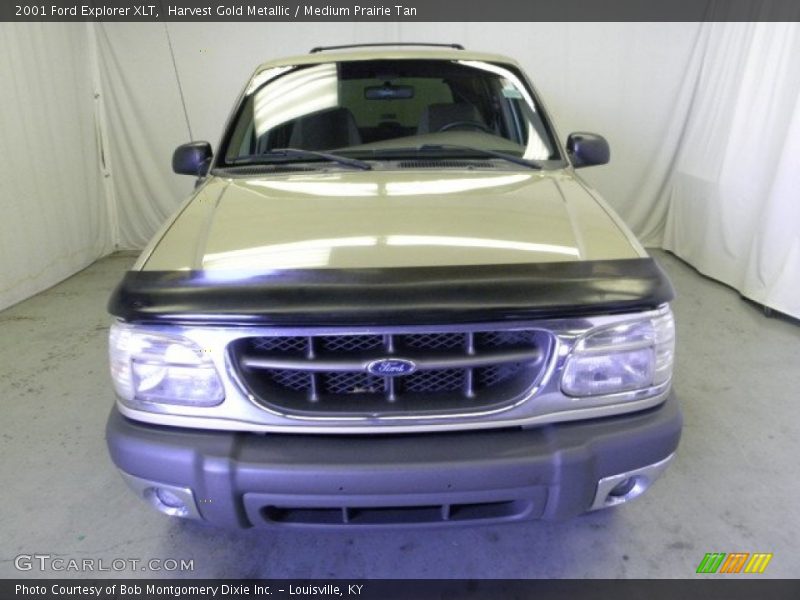 Harvest Gold Metallic / Medium Prairie Tan 2001 Ford Explorer XLT