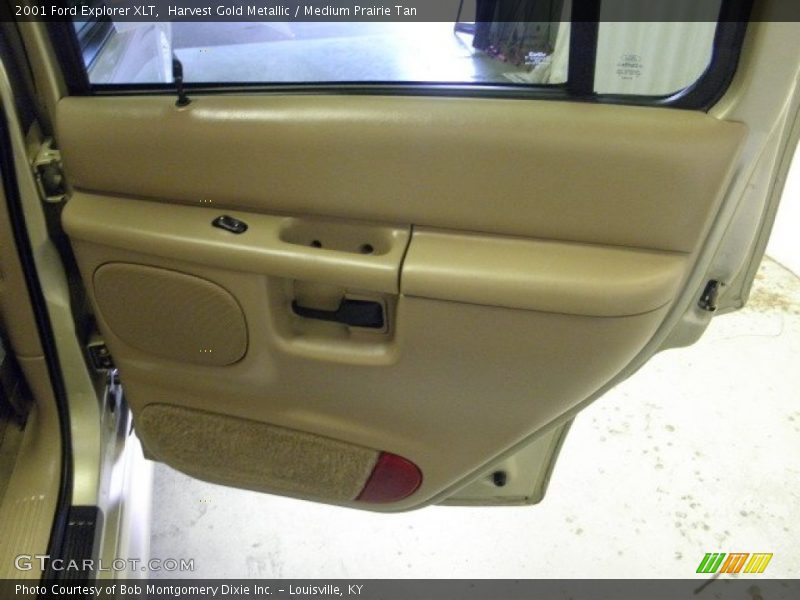 Harvest Gold Metallic / Medium Prairie Tan 2001 Ford Explorer XLT