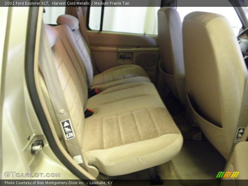 Harvest Gold Metallic / Medium Prairie Tan 2001 Ford Explorer XLT